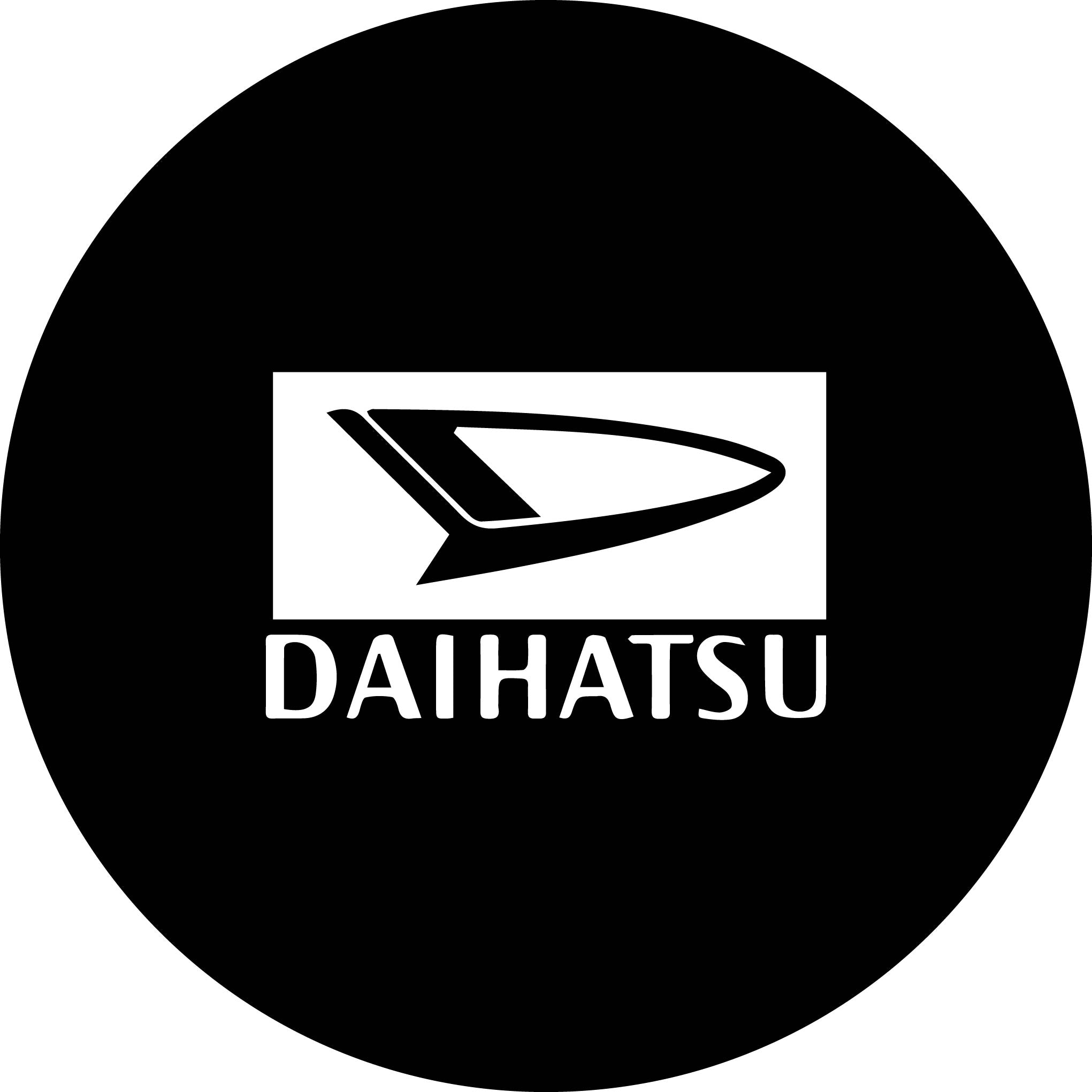 Daihatsu Logo Spare Wheel Tire Cover